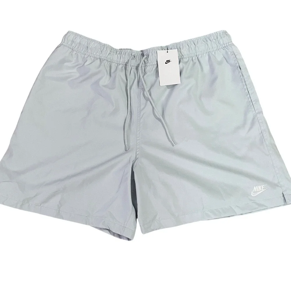 Nike Men's‎ Swim Trunks XL Light Blue Board Shorts Mesh Lined Quick Dry NWT